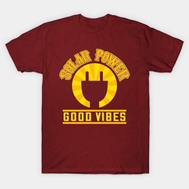 Solar Power - Good Vibes T-Shirt by Jitterfly